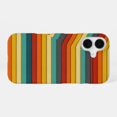 Offset Retro Lagen iPhone 16 Hoesje (Achterkant horizontaal)
