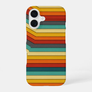 Offset Retro Lagen iPhone 16 Hoesje