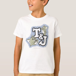 Offset vult Tom en Jerry Initialen Logo T-shirt