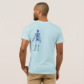 offsetskelet t-shirt (Achterkant volledig)