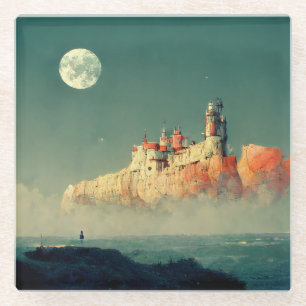 Offshore Citadel Fantasy Sci-Fi Glazen Onderzetter