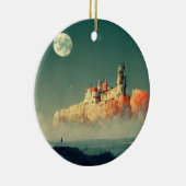 Offshore Citadel Fantasy Sci-Fi Keramisch Ornament (Rechts)