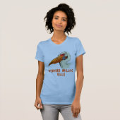 Offshore Drilling doodt in het wild levende hemden T-shirt (Voorkant volledig)