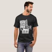 Offshore Life Rougheck Oilfield Worker Drilling O T-shirt (Voorkant volledig)