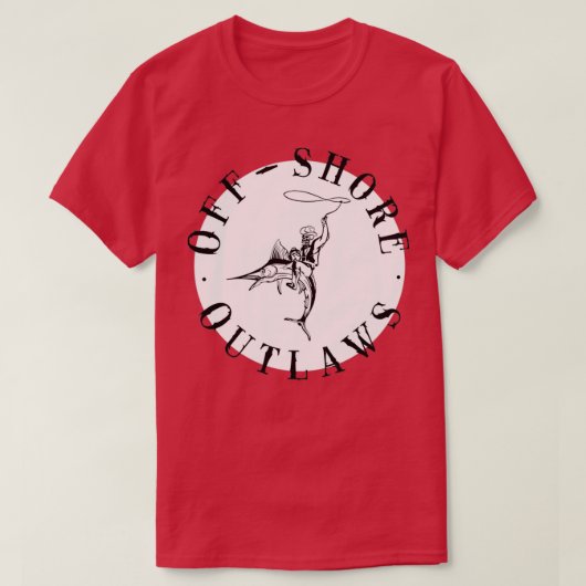 OffShore Outlaws Sticker T-shirt (Design voorkant)