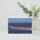 Offshore Powerboat Racing Briefkaart (Staand voorkant)