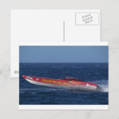Offshore Powerboat Racing Briefkaart (Voorkant / Achterkant)