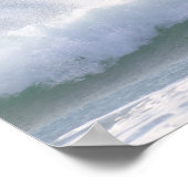 Offshore Santa Ana Winds ,Huntington Beach Ca . Poster (Hoek)