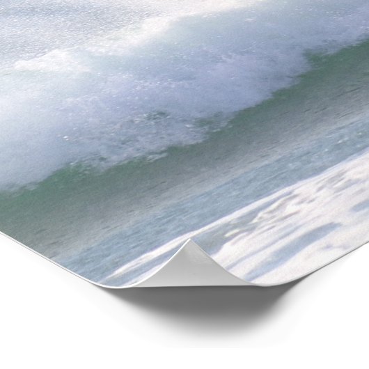 Offshore Santa Ana Winds ,Huntington Beach Ca . Poster (Hoek)