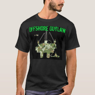 Offshore schedelcamo t-shirt