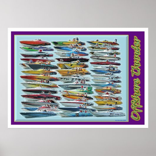 Offshore Thunder Poster (Voorkant)