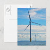 Offshore Wind Boerderij Briefkaart (Voorkant / Achterkant)