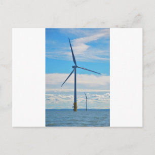 Offshore Wind Boerderij Briefkaart