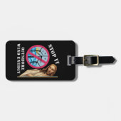 Offshore windenergie Stop het Jezus Bagagelabel (Voorkant horizontaal)