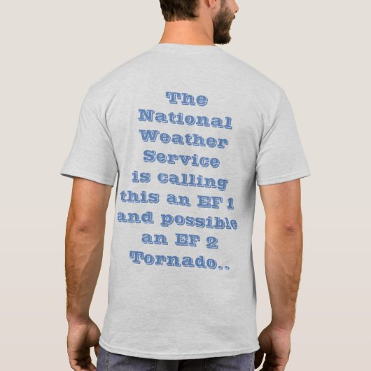 Offutte luchtmachtbasis t-shirt (Achterkant)