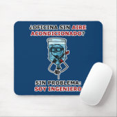 ¿oficina sin aire acondicionado? muismat (Met muis)