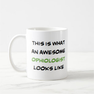 ofioloog, geweldige koffiemok