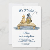 O'Fishal Vist 1e verjaardag Kaart (Voorkant)