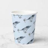 O'fishal Viste Boy Verjaardag Papieren Bekers (Achterkant)