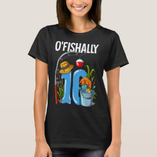 O'fishally 10 Jaar Oud 10de Verjaardag Vissen T-shirt