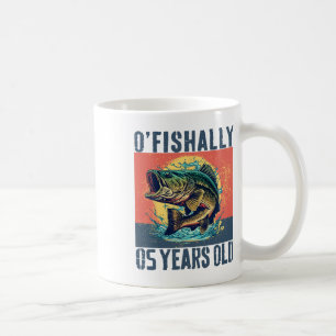 Ofishally 5 jaar oud visser visser 5de verjaardag koffiemok