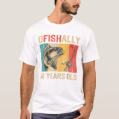 Ofishally 60 Years Old Funny T-shirt (Voorkant)