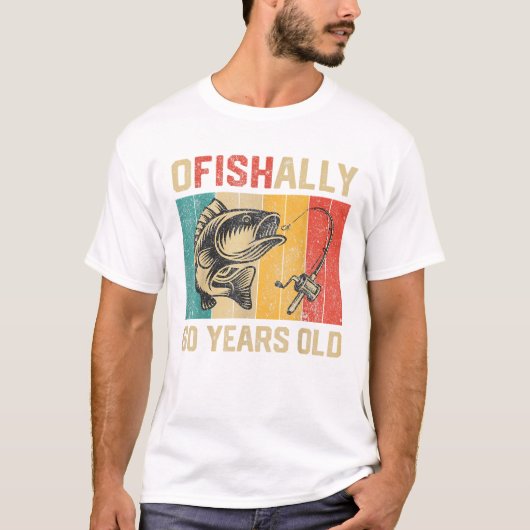 Ofishally 60 Years Old Funny T-shirt (Voorkant)