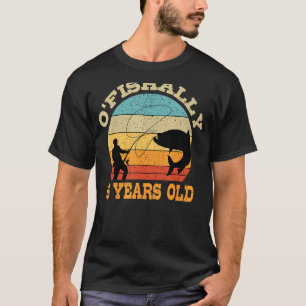 O'Fishally 6 Years Old Gevist Birthday Theme Part T-shirt