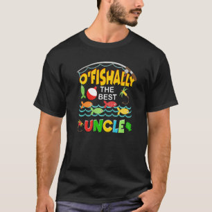 Ofishally De Beste Oom Visvrouw Schattige Moeder V T-shirt