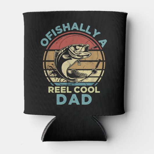 Ofishally Funny fishing lover Blikjeskoeler (Voorkant)