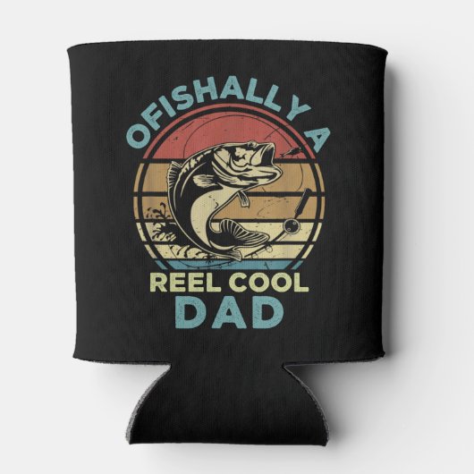 Ofishally Funny fishing lover Blikjeskoeler (Achterkant)