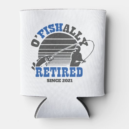 Ofishally Gepensioneerd Gevist Pensioengeschenk Bl Blikjeskoeler (Voorkant)