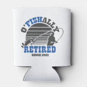 Ofishally Gepensioneerd Gevist Pensioengeschenk Bl Blikjeskoeler (Achterkant)