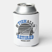 Ofishally Gepensioneerd Gevist Pensioengeschenk Bl Blikjeskoeler (Blikje Achterkant)