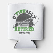 Ofishally Gepensioneerd Gevist Pensioengift Groen Blikjeskoeler (Voorkant)