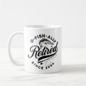 Ofishally Retired 2024 Funny Fishing Koffiemok (Links)