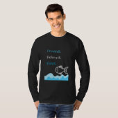 O'fishally Retired Fishing Retirement Fishers Fish T-shirt (Voorkant volledig)