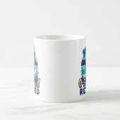 Ofishally Retired Funny Fishing Koffiemok (Center)