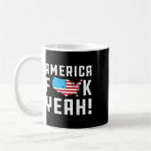Ofjuly Amerika Ja Grappig cadeau Koffiemok (Links)
