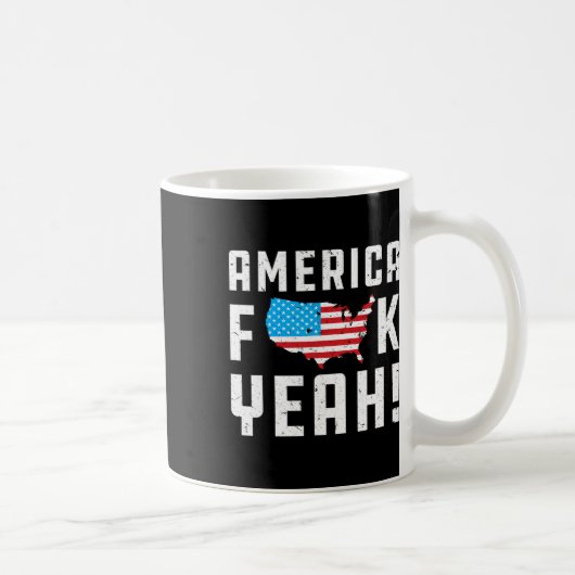 Ofjuly Amerika Ja Grappig cadeau Koffiemok (Rechts)