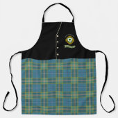 O'Flannagan Irish Shield / Tartan Gepersonaliseerd Schort (Voorkant)