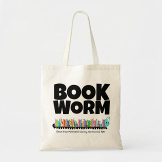 OFML Book Worm Canvas tas
