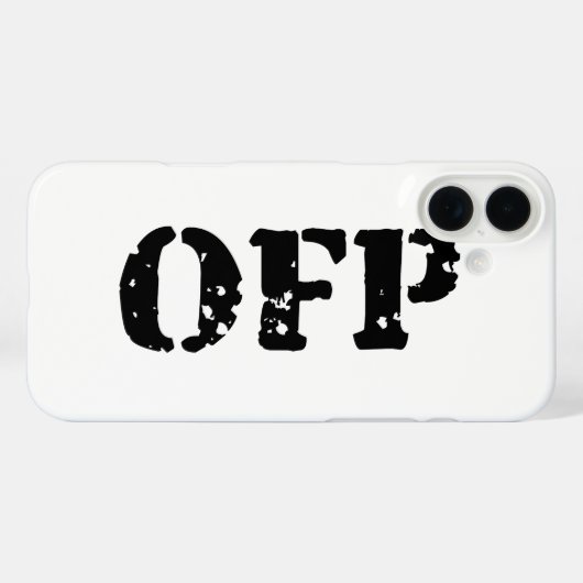 OFP Case-Mate iPhone CASE (Achterkant (horizontaal))