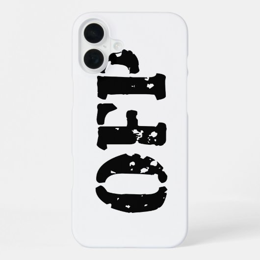 OFP iPhone HOESJE (Achterkant)