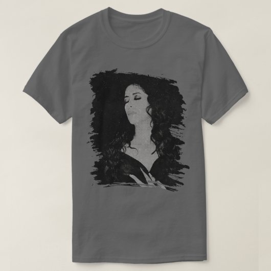 Ofra Haza Retro Poster T-shirt (Design voorkant)