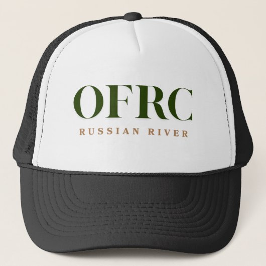 OFRC Russian River Trucker Hat Trucker Pet (Voorkant)