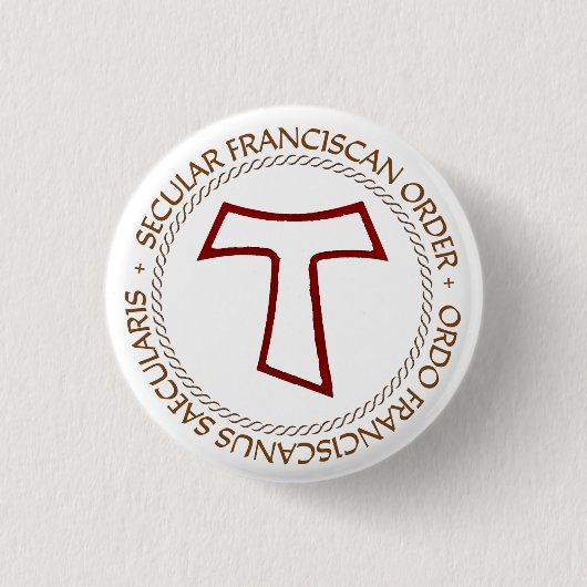 OFS Tau Zegel Ronde Button 3,2 Cm (Voorkant)