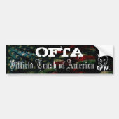 OFTA Bumpersticker 2 (Voorkant)
