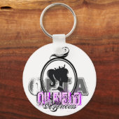 OFTA Oilfield Princess Sleutelhanger (Voorkant)