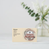 Oftaalzure Axiom Visitekaartje (Staand voorkant)